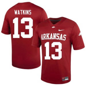 Cardinal Jelani Watkins University #13 Mens College Football Hogs Jersey 193177-230