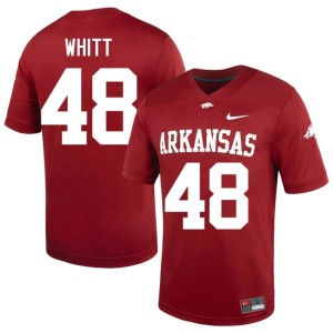 Cardinal Joseph Whitt University College Football Men's #48 Arkansas Jerseys 485107-221